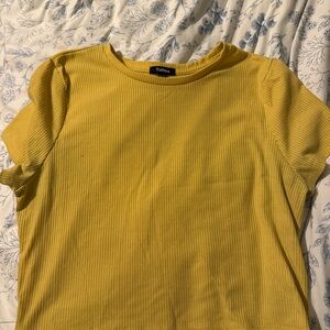 Yellow Tattoo (Canadian brand) Ribbed Women's Top
